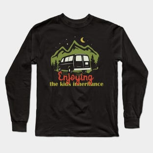 Enjoying the kids Inheritance Long Sleeve T-Shirt